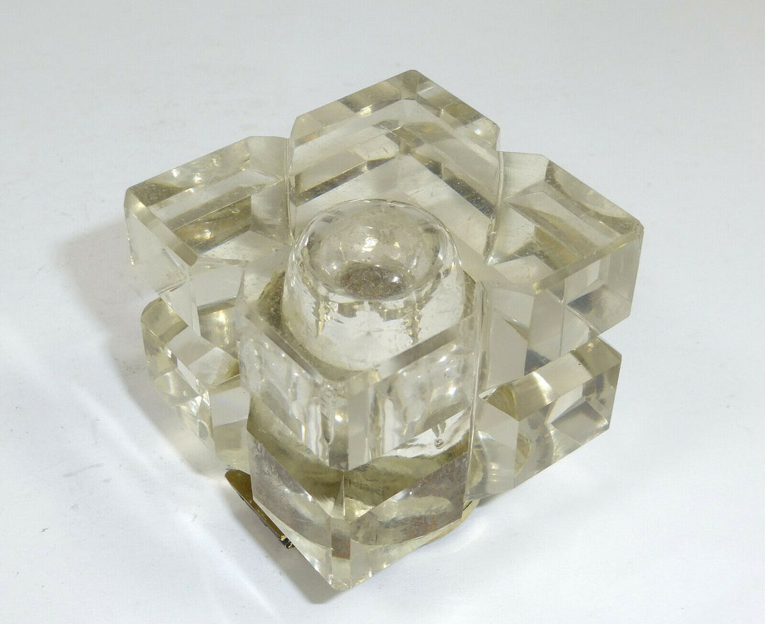 Tintenfass um 1900 Baccarat Frankreich