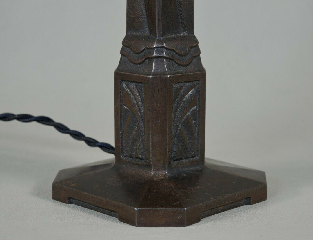 ブルース・ヴァル　アールデコランプ　フランス製　1925年　1930年　鋳鉄製