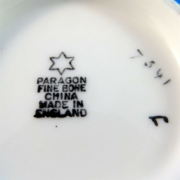 パラゴン　黒縁とフルーツが可愛いカップ&ソーサー