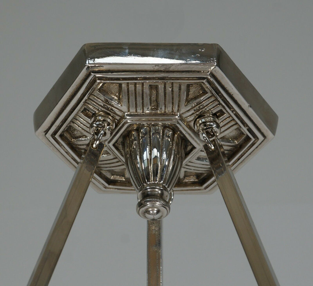 ミューラー兄弟　作：1930フランスアールデコ調シャンデリアランプ