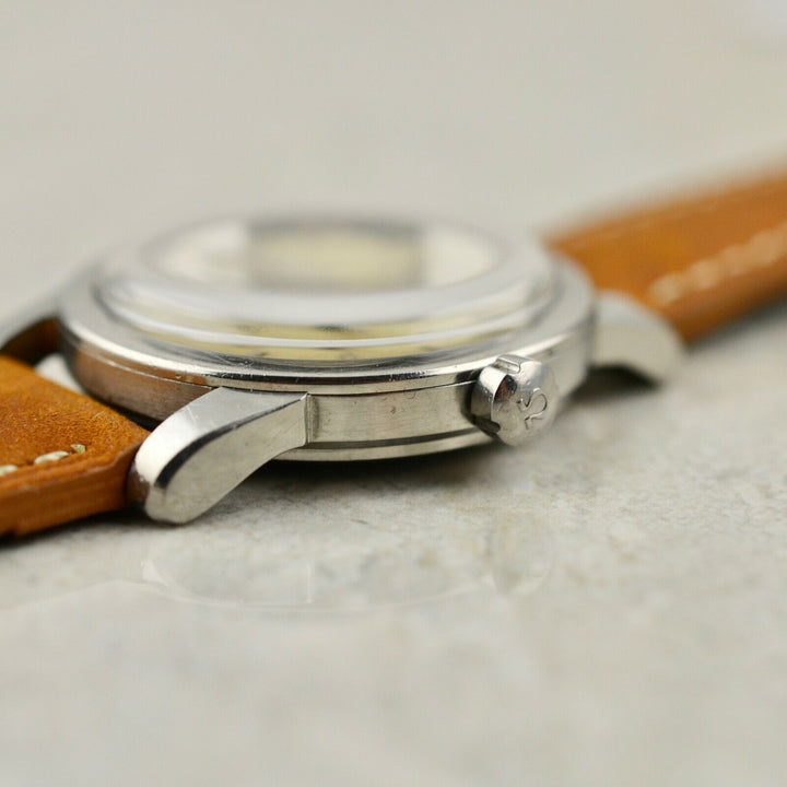 Vintage C1954 Omega Seamaster Automatic Honeycomb dial ref.2576-6 watch in steel