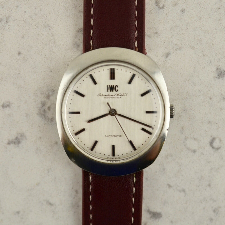 1960年　ヴィンテージ IWCオートマチック　参考番号.R815 リネンダイアル　腕時計 cal.854 スチール製