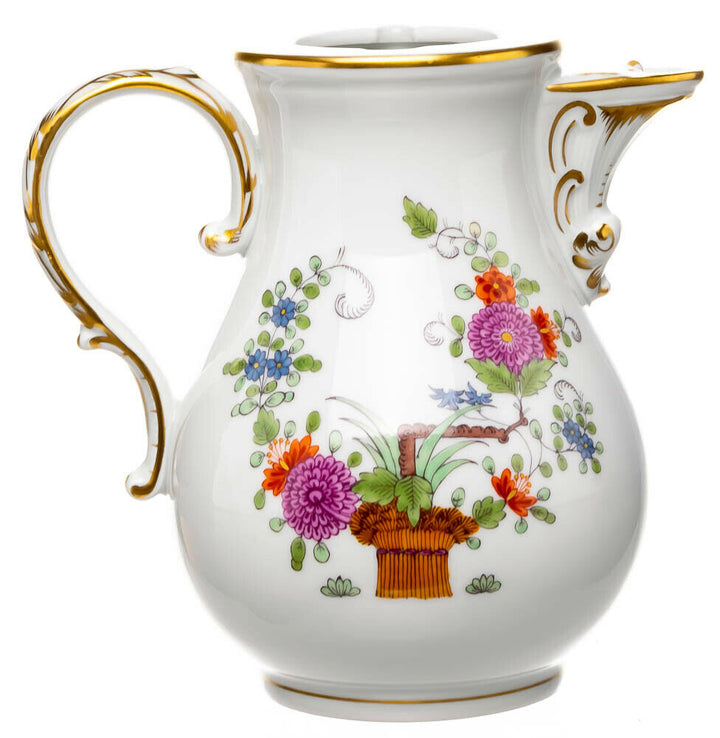 Mokkakanne Garbemuster mit Kante Meissen Neuer Ausschnitt Modell 00692 1. Wahl