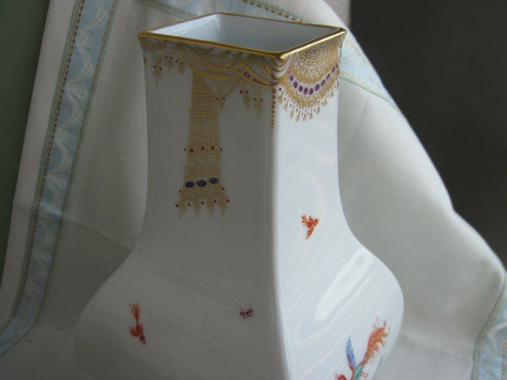 Schöne große Meissen Vase in Dekor 1001 Nacht