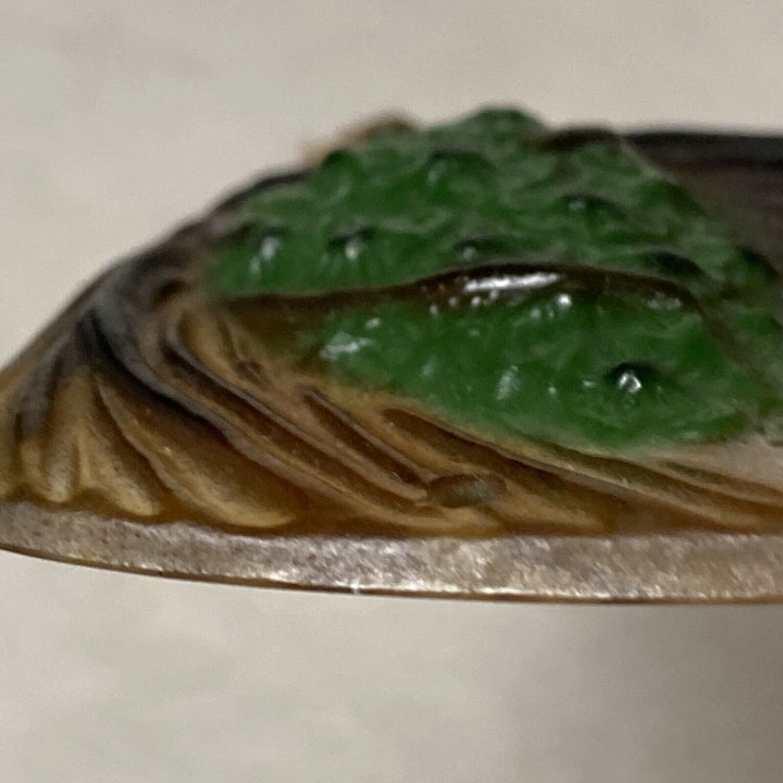 アルジールソー 　ペンダント　松ぼっくり　パート・ド・ヴェール