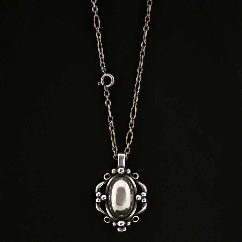 Georg Jensen Silver Pendant of the Year 1989 - VINTAGE