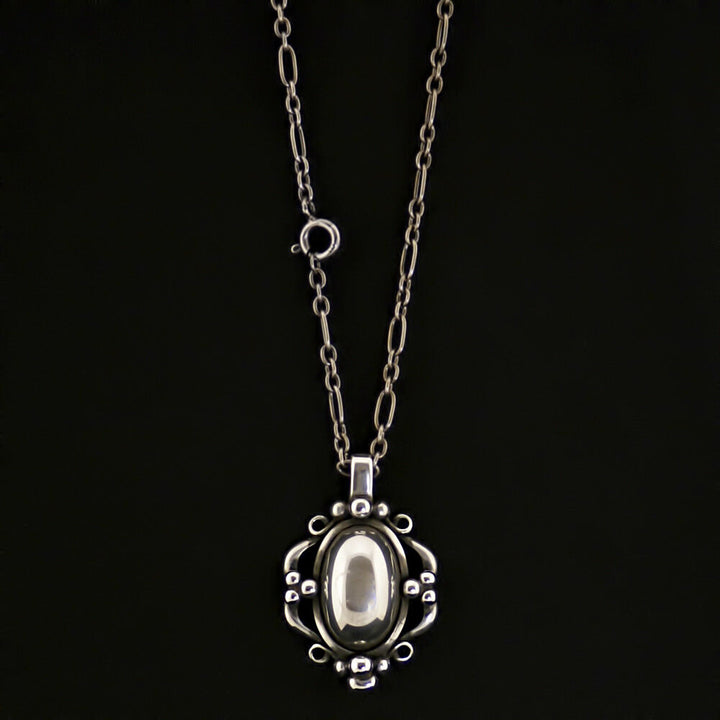 Georg Jensen Silver Pendant of the Year 1989 - VINTAGE