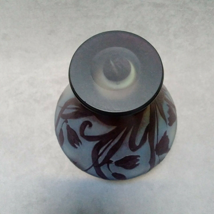 Gallé vase ancien french cameo glass