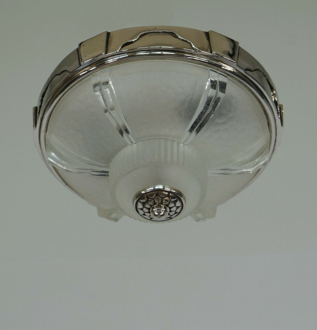 Gauthier EJG EZAN : PAIR OF FRENCH 1930 ART DECO FLUSH MOUNT S .......... France