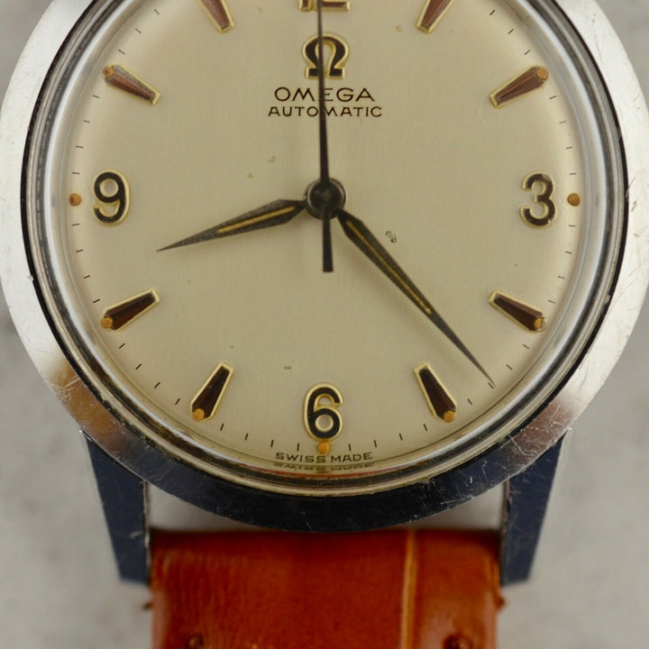 C1958 ヴィンテージ オメガ シーマスター 自動式 腕時計 Cal.Ω 470 型番14773-61 SC スチール製