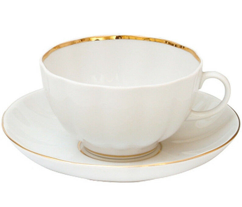 Snow White Teacup & Saucer by Imperial Porcelain Lomonosov LFZ IFZ