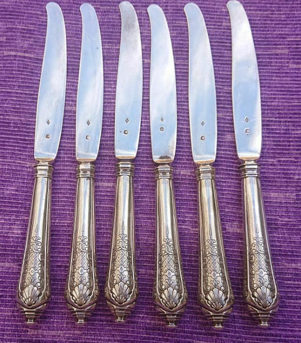 クリストフル カルディヤック スターリングシルバー デザートナイフ 6