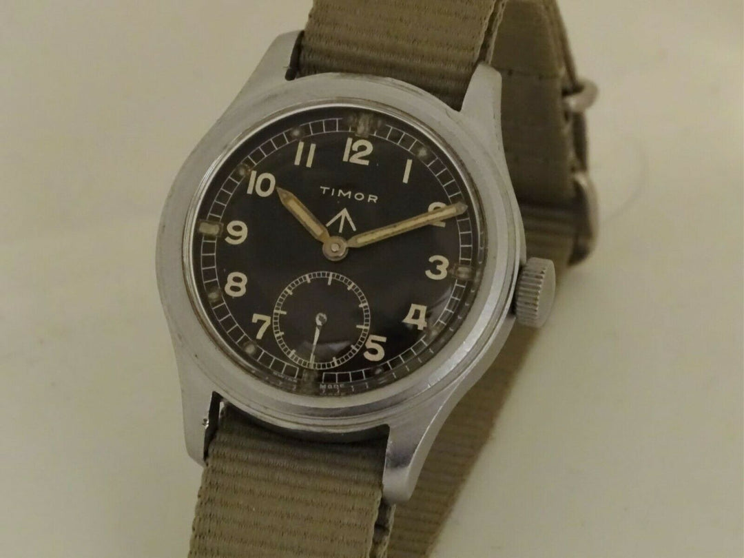 VINTAGE MILITARY TIMOR DIRTY DOZEN - WWII - cal 6060 - circa 1943 - 36mm