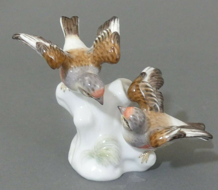 マイセン人形 フィギュア ムネアカヒワ １級品