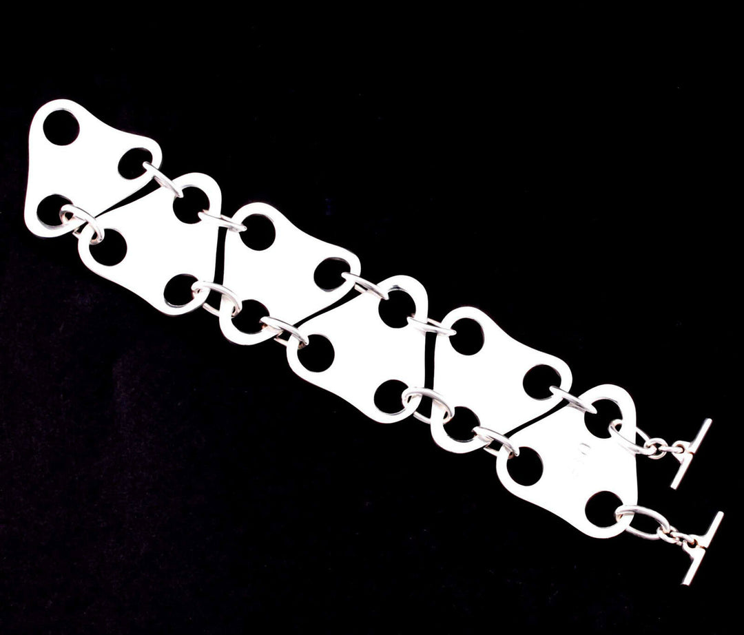 ジョージジェンセン　スターリングシルバー　ブレスレット　#465　シルバー　レギッツェ・オバゴー　3530902