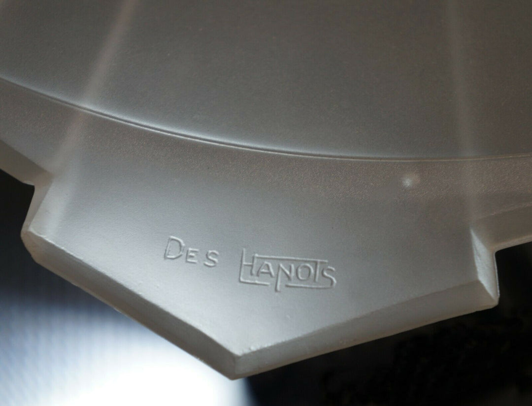 HANOTS : A 1935 ART DECO CHANDELIER .......... French lamp degué era France 1930