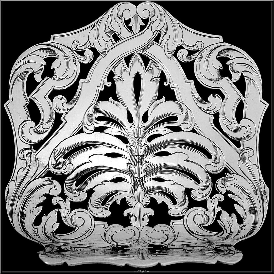 Puiforcat Rare French Sterling Silver Asparagus Pastry Toast Server