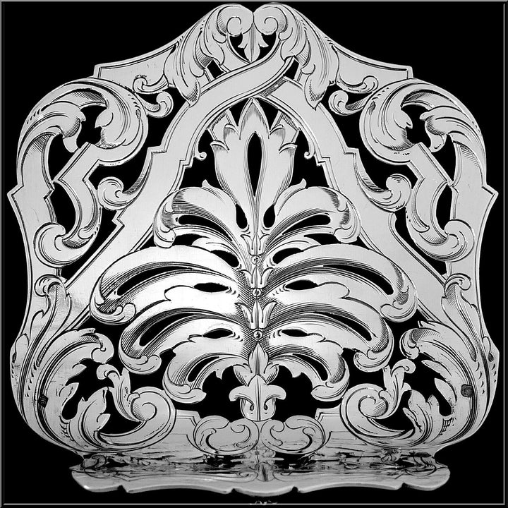 Puiforcat Rare French Sterling Silver Asparagus Pastry Toast Server
