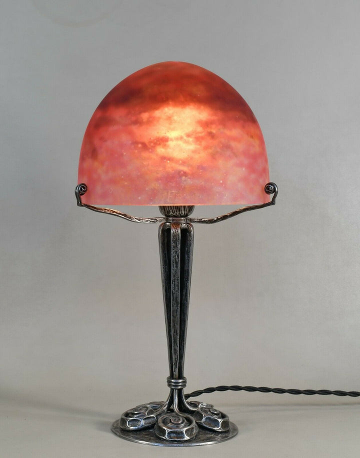 エドガー・ブラント＆ドーム兄弟　1930年　テーブルランプ