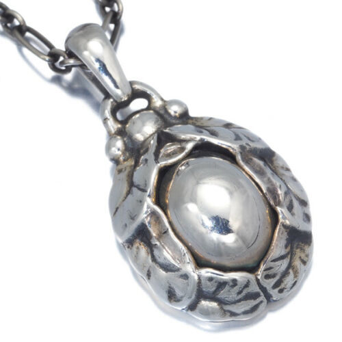 Auth Georg Jensen Necklace Heritage 1997 SV925