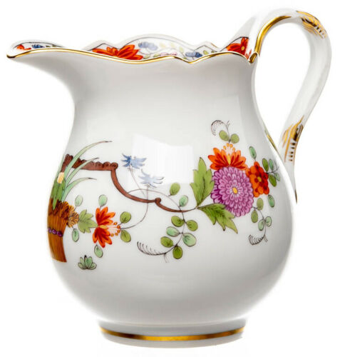 Milchkanne Garbemuster mit Kante Meissen Neuer Ausschnitt Modell 00762 1. Wahl