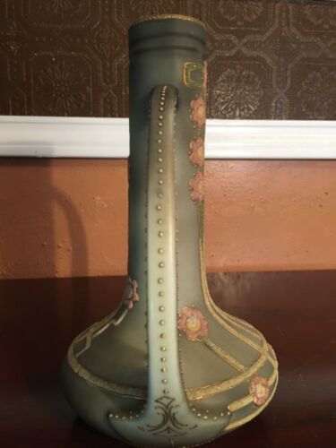 オールドノリタケ　コラレン　花瓶