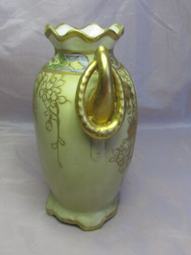 Noritake Nippon 6 7/8" Scenic Vase Mark #47