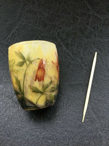 ドーム兄弟（ドームナンシー ）オダマキの花のリキュールグラス