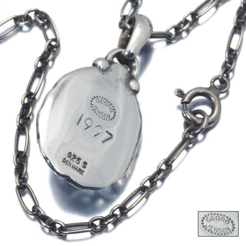 Auth Georg Jensen Necklace Heritage 1997 SV925