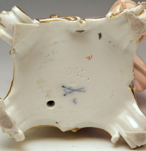 邁森 MEISSEN マイセン FIGUR SERIE 5 SINNE DER GESCHMACK EBERLEIN MNR: 1042 UM 1870