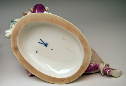 邁森 MEISSEN マイセン ORIENTALISCHE FIGUREN PAAR FRAU FLÖTE MANN KAKADU P.SCHEURICH