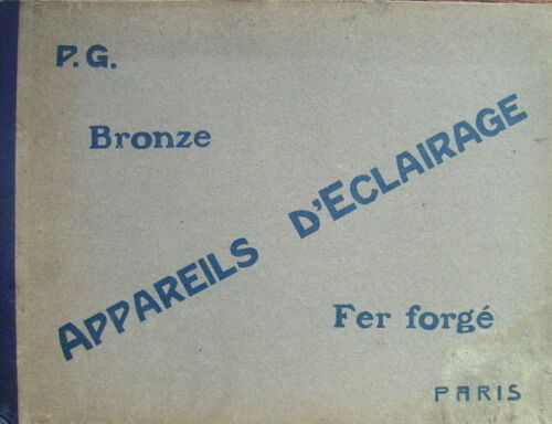 GILLES & MULLER FRERES : FRENCH ART DECO PENDANT flush mount 1930 chandelier