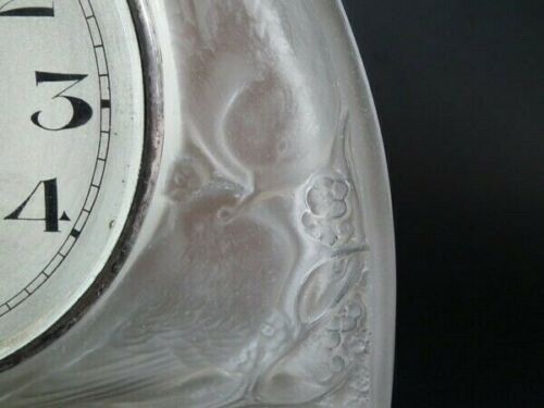 René Lalique Verre'Moineaux' Horloge