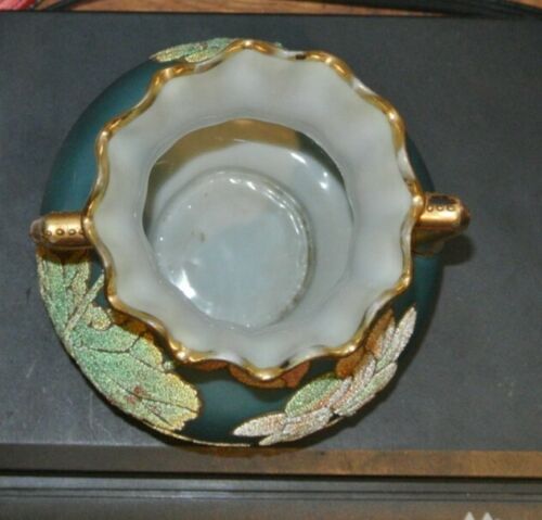 オールドノリタケ　コラレン　蓮の花の花瓶　