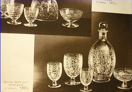 BACCARAT GOLF JUAN CARAFE CRISTAL - 25,5 cm