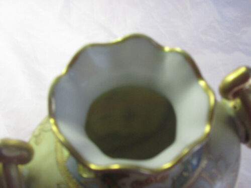 Noritake Nippon 6 7/8" Scenic Vase Mark #47