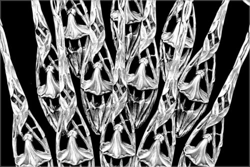 Canaux Masterpiece French Sterling Silver Tea Coffee Spoons Set 12 pc