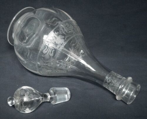 CARAFE BACCARAT CRYSTAL MODEL RENAISSANCE 1907