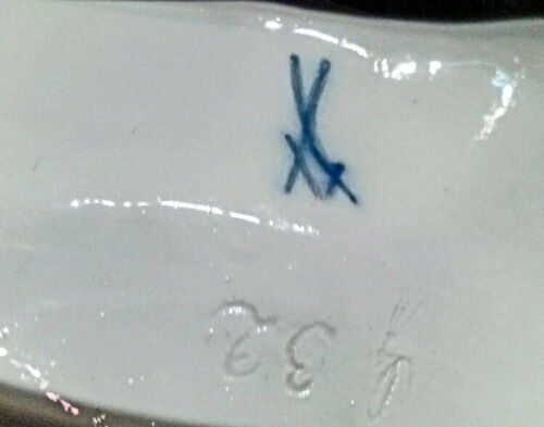 MEISSEN マイセン FIGUR GRUPPE DIE SCHAUKEL GROUP THE SWING M.V.ACIER MNR:G32 UM 1920