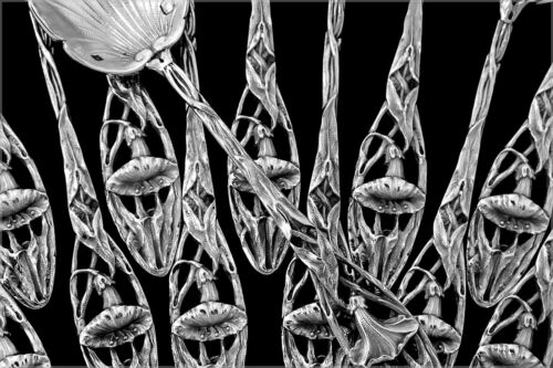 Canaux Masterpiece French Sterling Silver Tea Coffee Spoons Set 12 pc