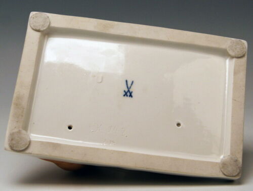 MEISSEN TIER FIGUR マイセン DIE WÜSTENFÜCHSE THE FENEC FOXES OTTO PILZ MNR: X142