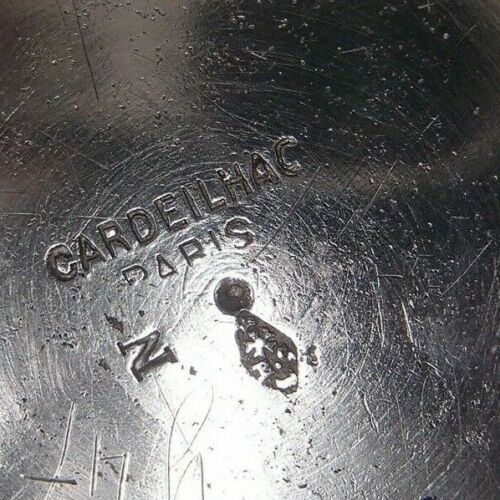 CARDEILHAC RARE CAFETIERE EN ARGENT MASSIF POINCON MINERVE DECOR REGENCE