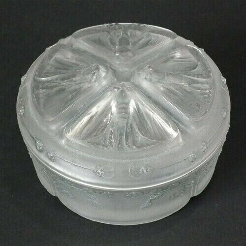 Rene Lalique Glass 'Quatre Papillons' Box
