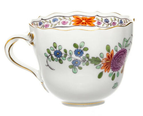 Mokkagedeck Garbemuster Meissen Neuer Ausschnitt Modell 00580 1. Wahl nach 1940