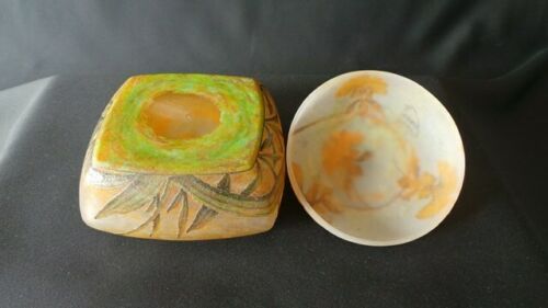 art nouveau pate de verre bonbonnière daum nancy