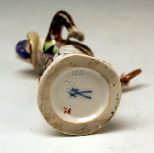 邁森 MEISSEN マイセン FIGUR KOMÖDIANTENKIND HARLEKIN COMEDIAN CHILD HARLEQUIN MNR: 7A