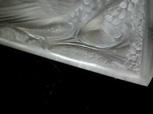 René Lalique Verre'Moineaux' Horloge