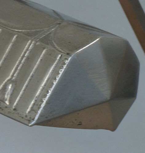 MONIX : French art deco piano lamp in nickeled bronze 1930 ... table lamp France