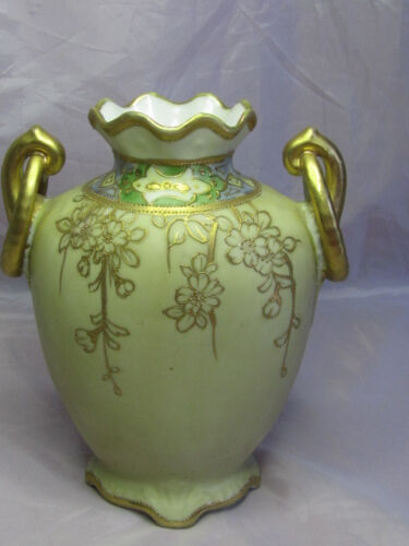 Noritake Nippon 6 7/8" Scenic Vase Mark #47