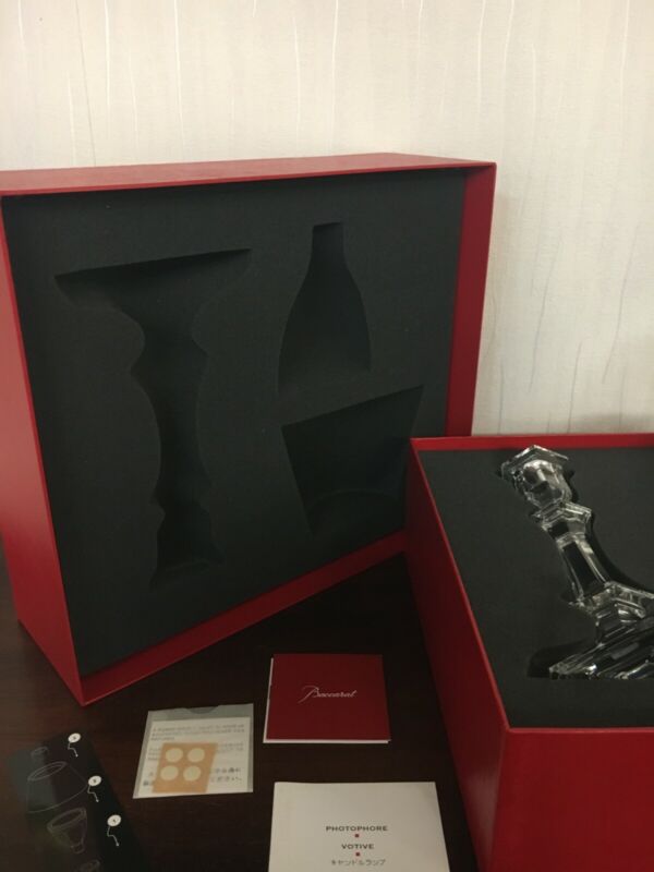 キャンドルスティック アルクールスタルク クリスタル バカラ